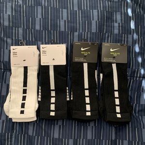 4x Pair New Nike Elite Socks
